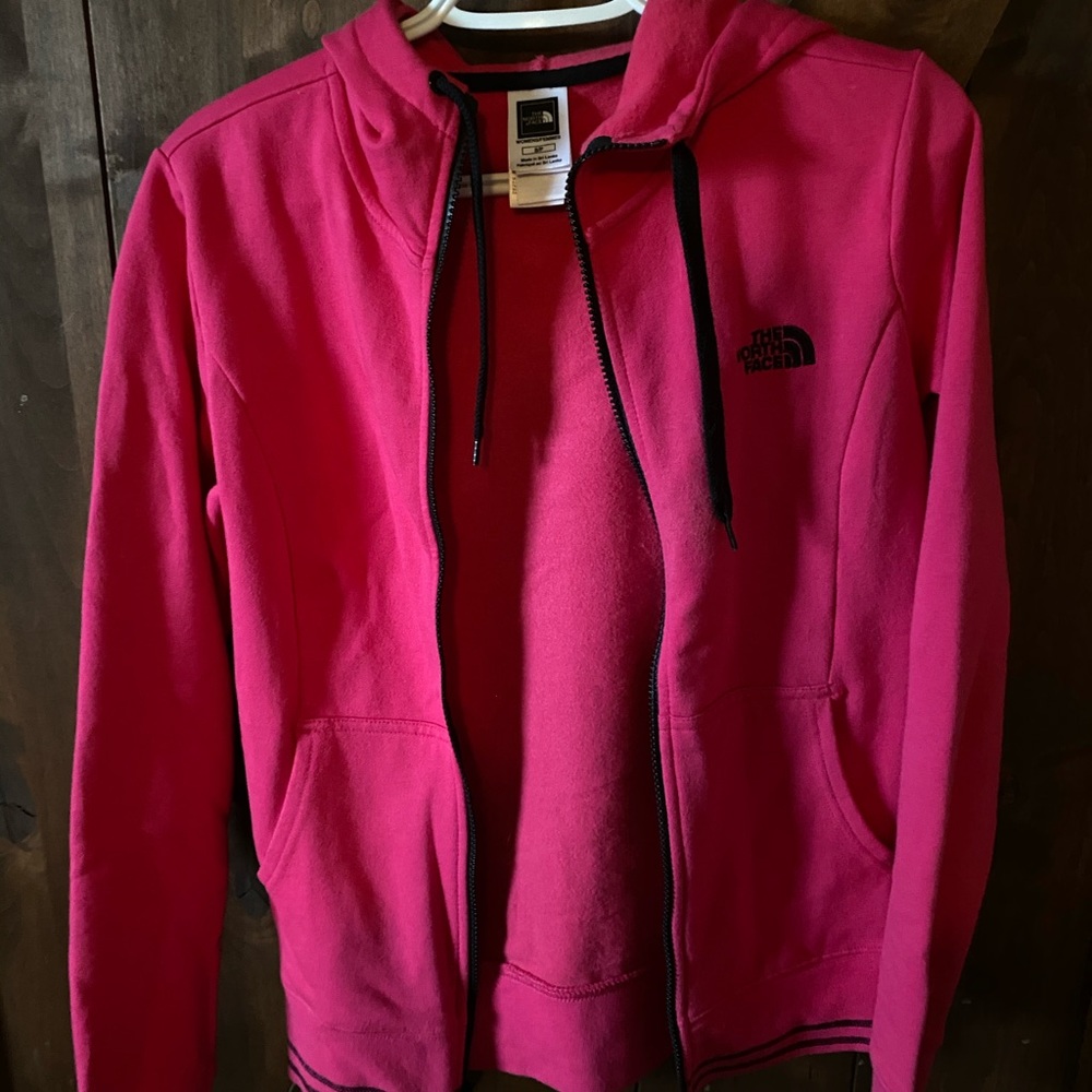 North face sweat jacket